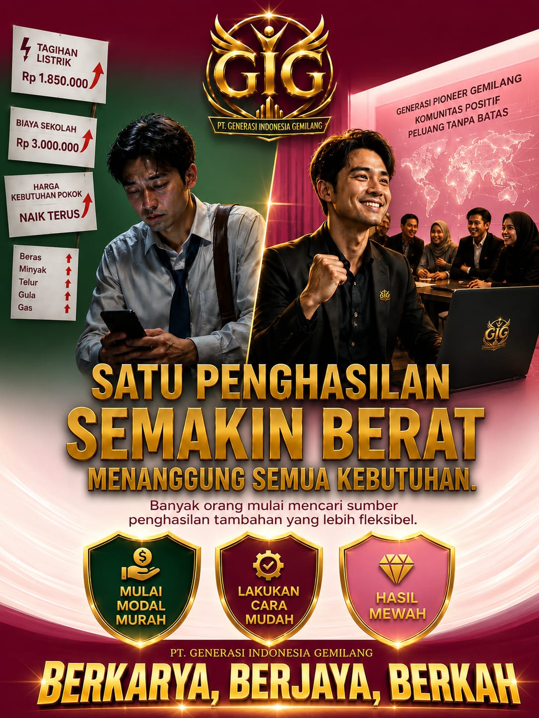 makin berat